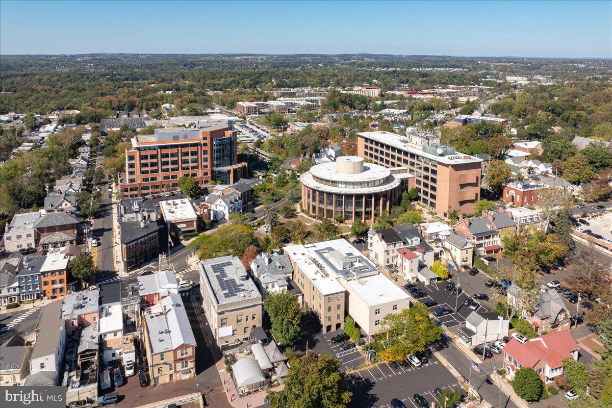 20 East Court Street Doylestown, PA 18901 - Photo 31 of 34 an aerial view of a city with lots of residential buildings ocean and mountain view in back