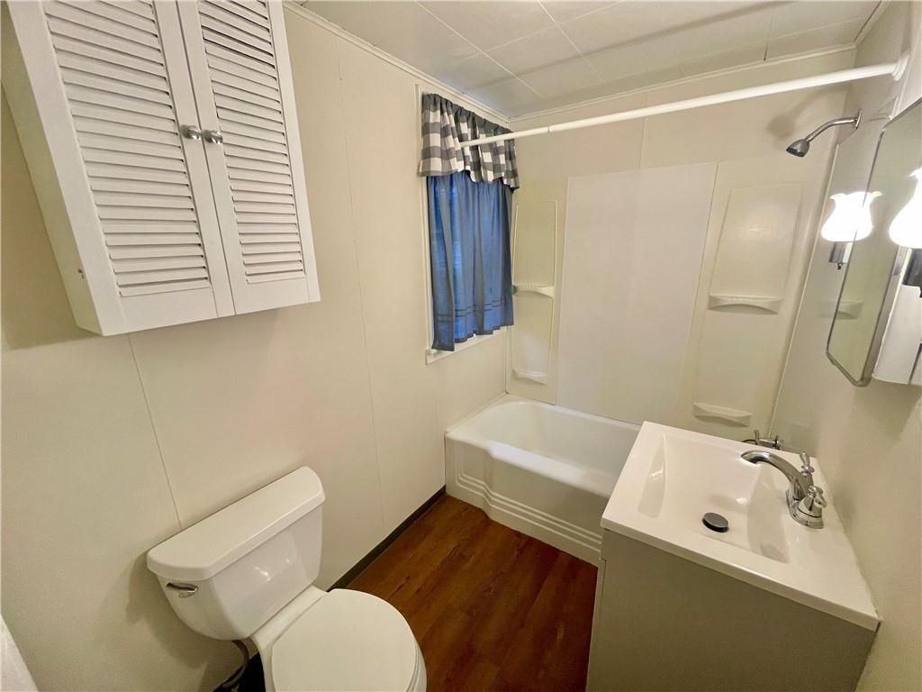1121 School Road Apollo, PA 15613 - Photo 20 of 30 a bathroom with a sink a toilet and shower