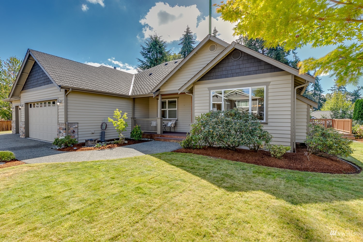 24222 23rd Avenue Southeast Bothell, WA 98021 - Photo 5 of 40 a front view of house with yard and green space