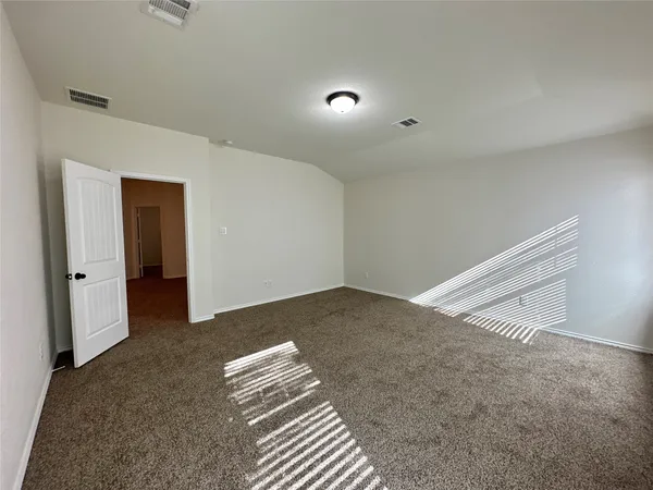 a view of empty room