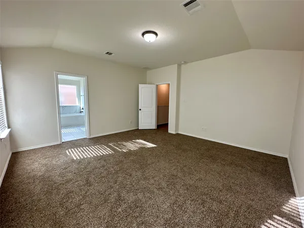 a view of empty room