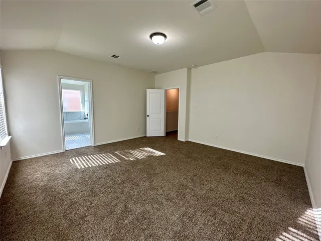 a view of empty room