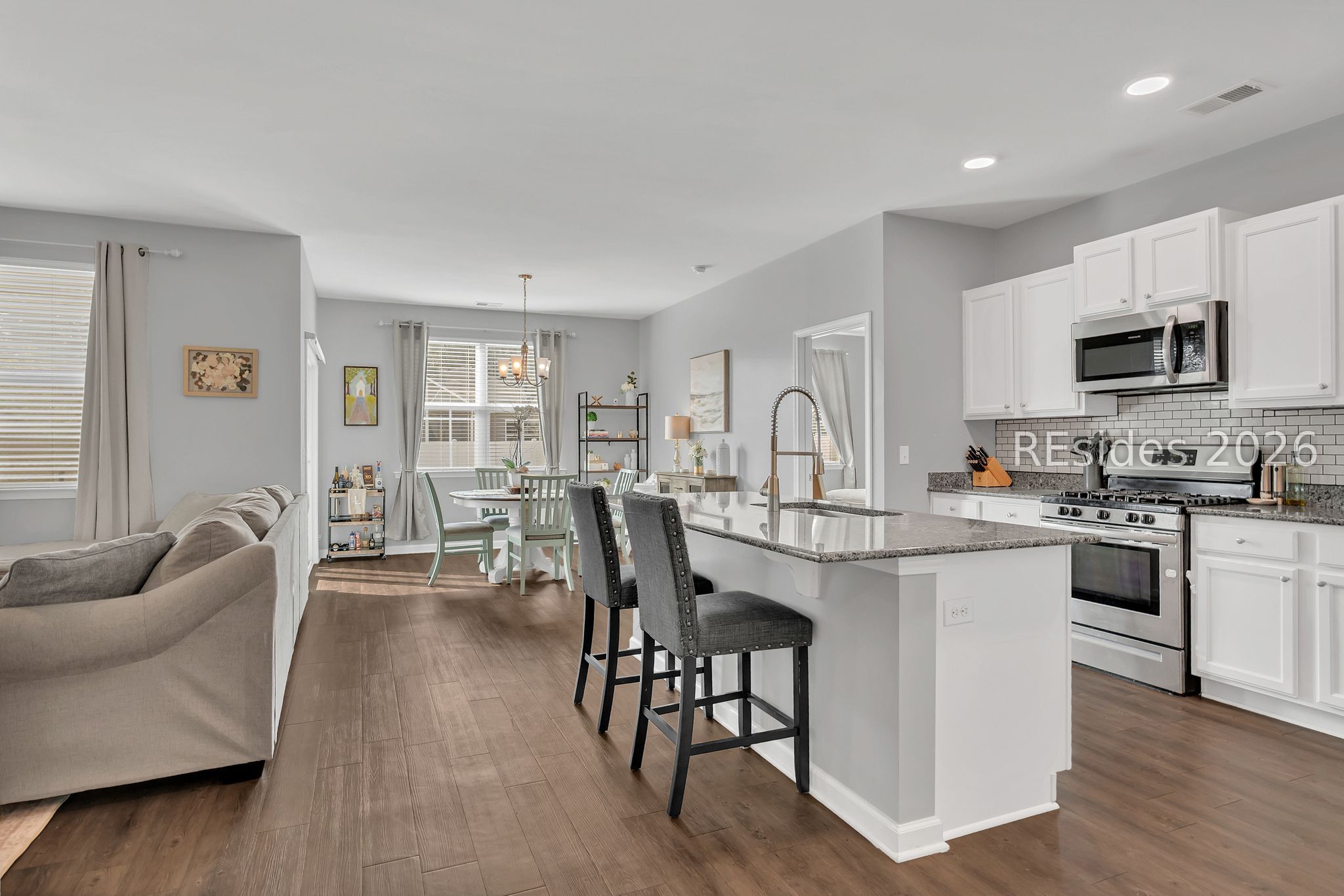 174 Horizon Trail Bluffton, SC 29910 - Photo 8 of 33 Kitchen to Dining Area