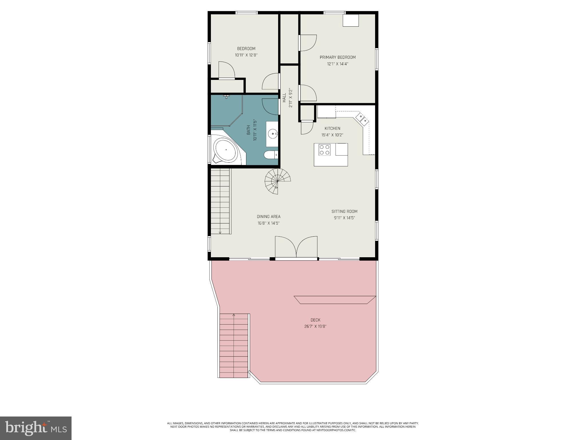8 Cherry Lane Perryville, MD 21903 - Photo 57 of 57 Main Level Floor Plan without Cottage