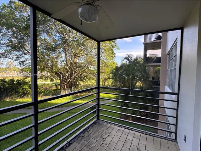 a view of outdoor space with garden