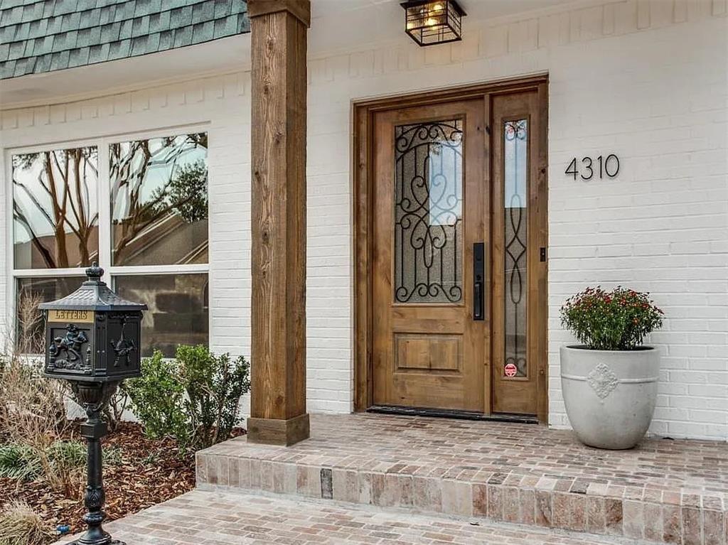 4310 Forest Bend Road Dallas, TX 75244 - Photo 4 of 34 a view of a entryway door of the house