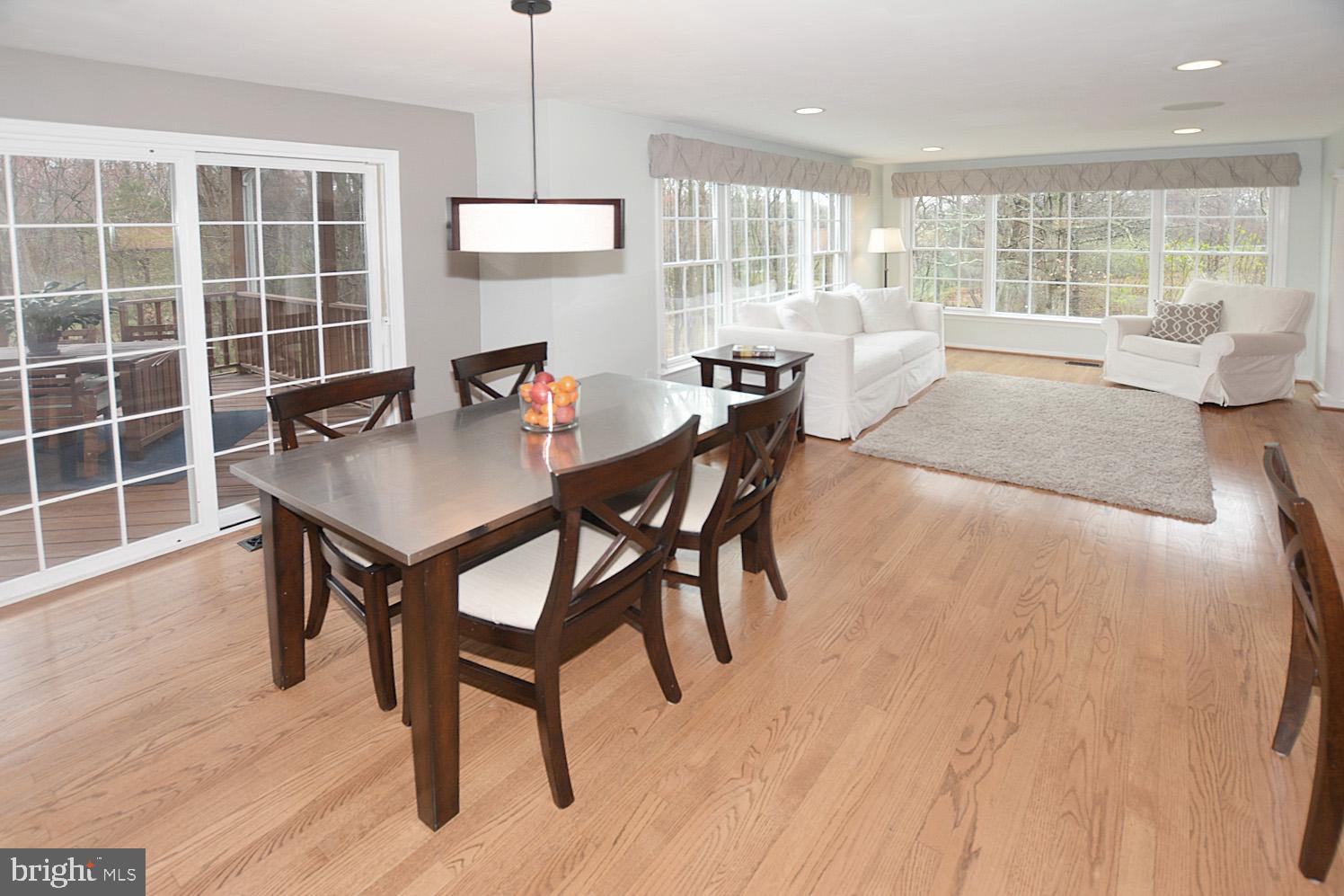 9963 Meadowlark Road Vienna, VA 22182 - Photo 10 of 39 View from Kitchen to Family Room
