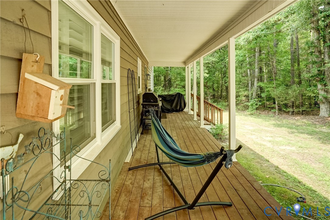 1174 Dorset Road Powhatan, VA 23139 - Photo 28 of 38 Covered porch even in the back