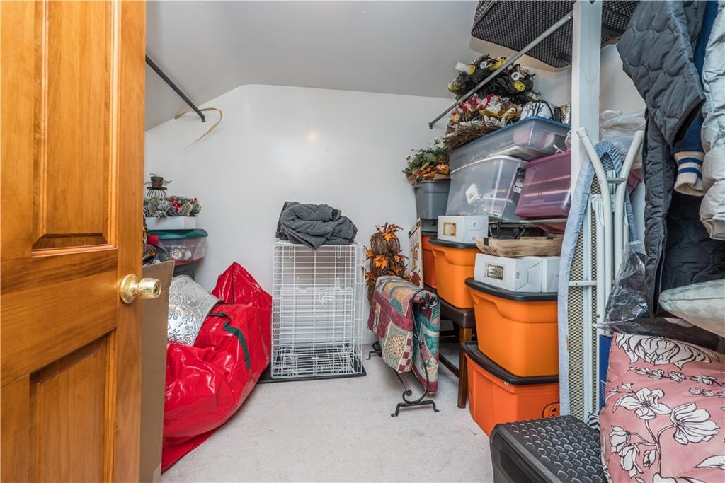 4134 Highgrove Road Pittsburgh, PA 15234 - Photo 28 of 34 Walk-in closet next to owner's suite is great for extra storage - BUT... what if you could turn this into something even better? Perhaps an ensuite bath?