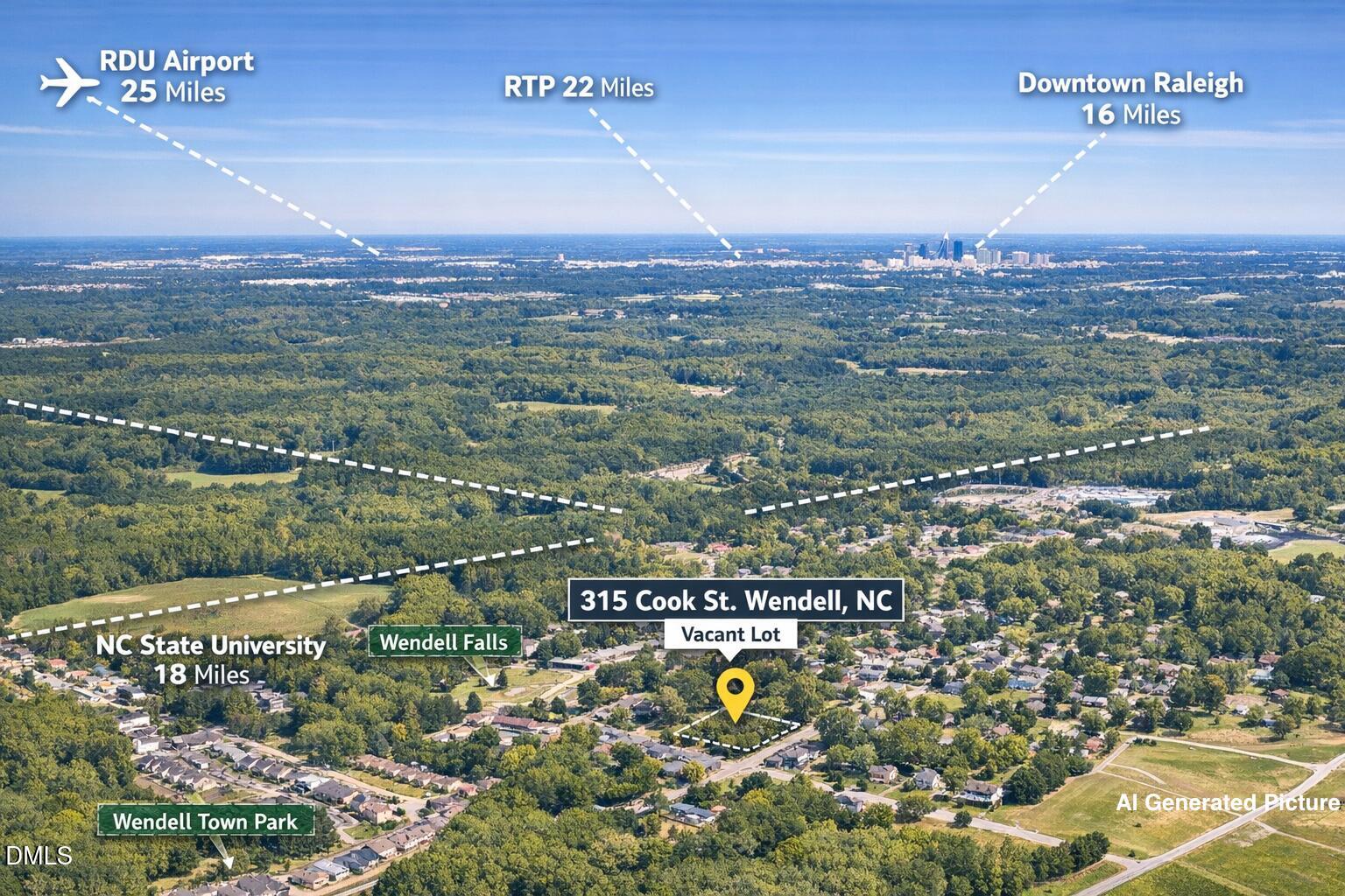 315 Cook Street Wendell, NC 27591 - Photo 1 of 22 a view of a city