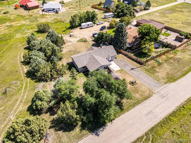 view of a lake with an outdoor space