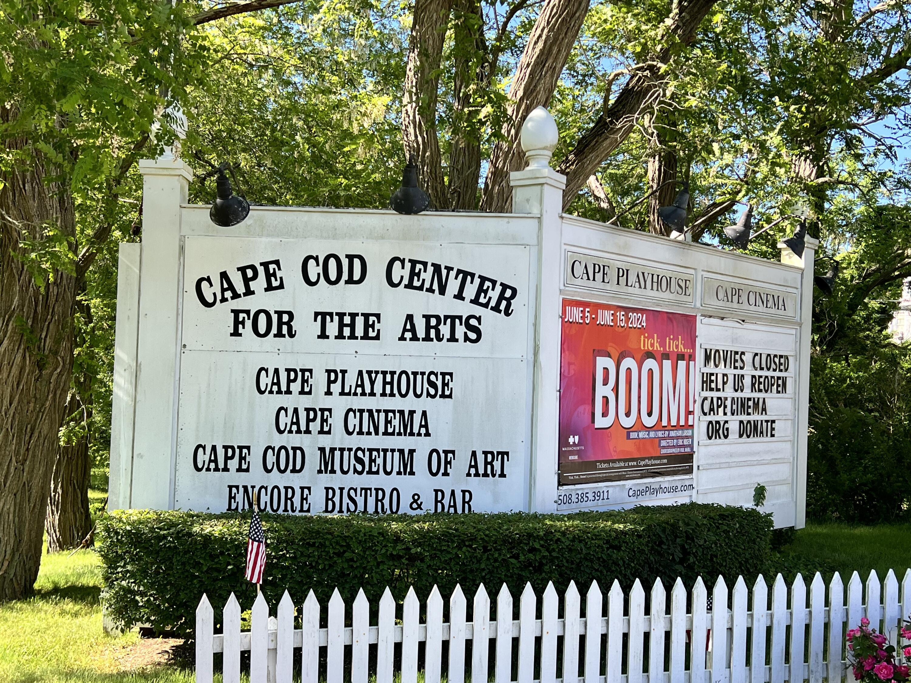 601 Ma Route, Unit 27 Dennis, MA 02638 - Photo 31 of 34 a sign on the side of a building