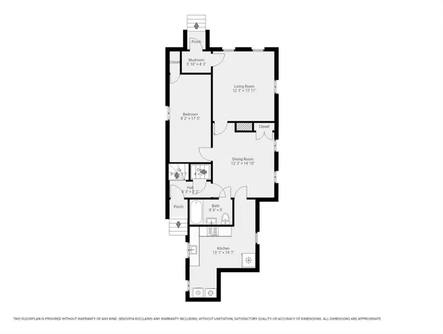 a picture of a bench in front of a building