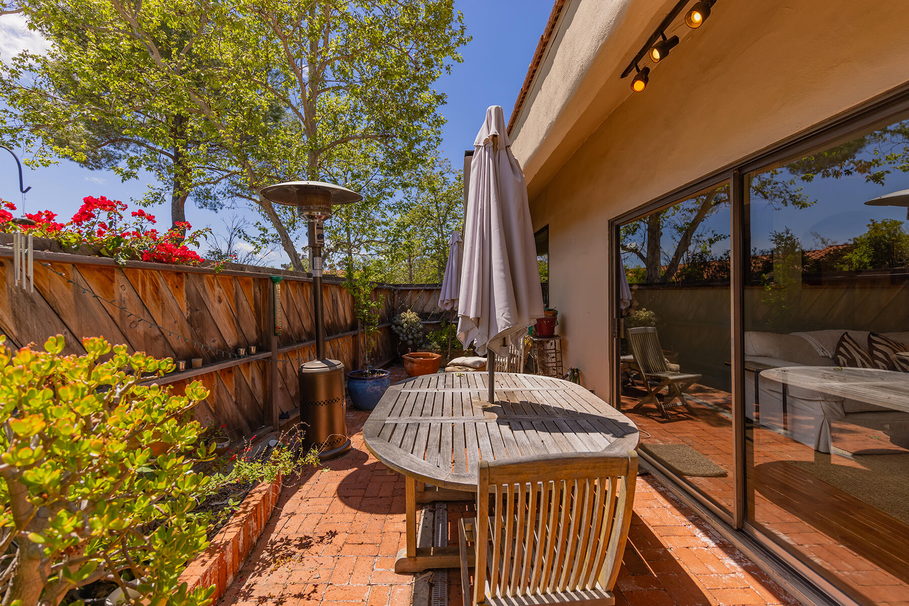 211 North Carrillo Road, Unit E Ojai, CA 93023 - Photo 8 of 27 a view of balcony with a swing