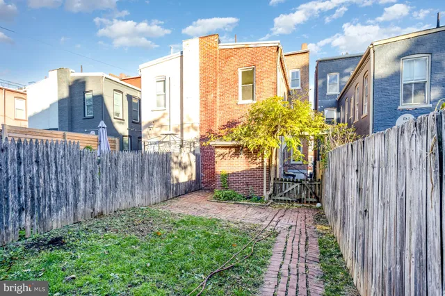 a front view of a building