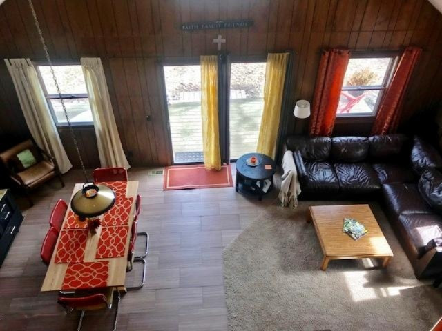 7547 Hilltop Ridge Road Canadian Lakes, MI 49346 - Photo 5 of 22 View from Upper level