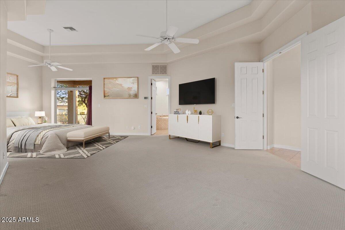 8540 East McDowell Road, Unit 119 Mesa, AZ 85207 - Photo 11 of 94 11-Primary bedroom VS
