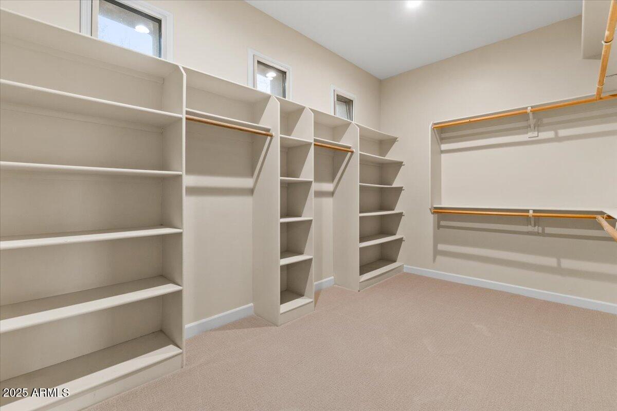 8540 East McDowell Road, Unit 119 Mesa, AZ 85207 - Photo 39 of 94 a view of an empty walk in closet