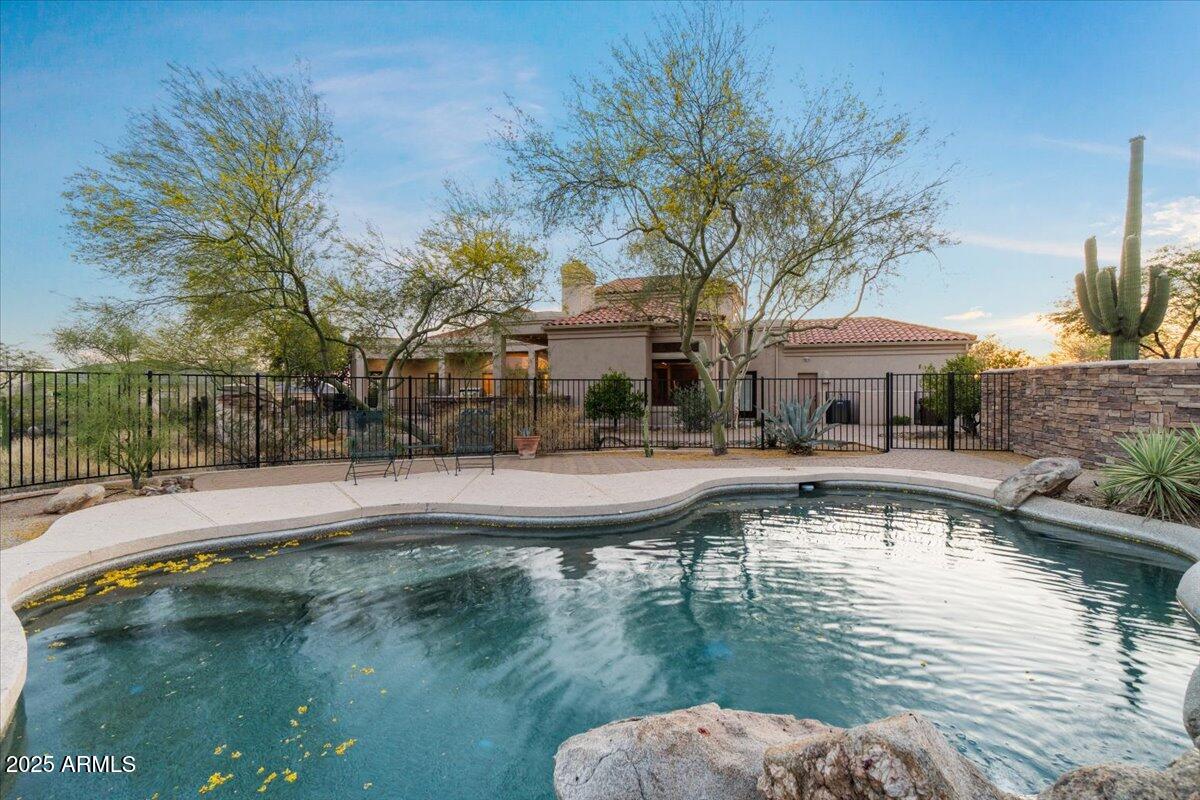 8540 East McDowell Road, Unit 119 Mesa, AZ 85207 - Photo 82 of 94 82-Pool and back of home