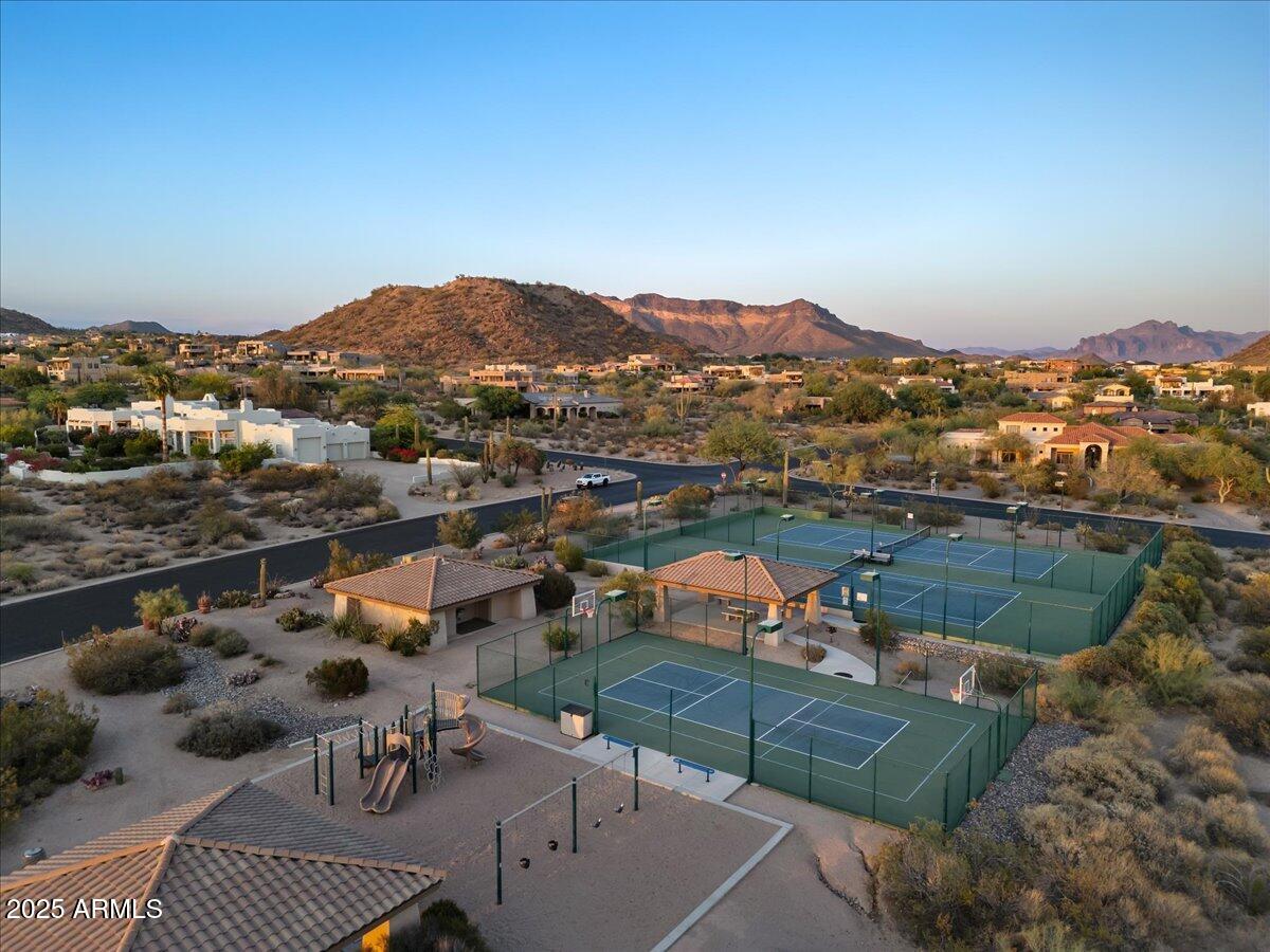 8540 East McDowell Road, Unit 119 Mesa, AZ 85207 - Photo 90 of 94 90-Aerial pickleball court