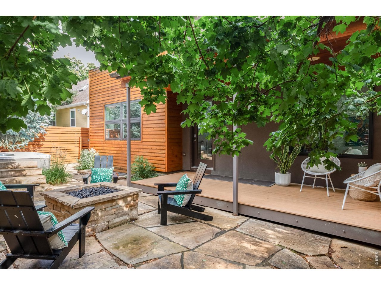 3963 Springleaf Lane Boulder, CO 80304 - Photo 26 of 32 The home s outdoor spaces offer the enjoyment of a private Boulder retreat without the demands of a high-maintenance lot.