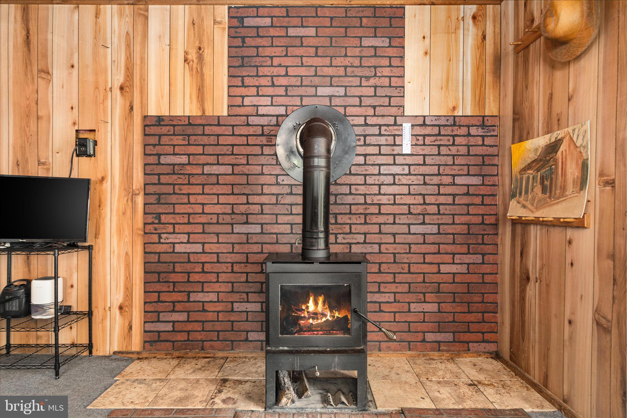 551 Sawlog Road Gore, VA 22637 - Photo 12 of 27 Wood burning stove