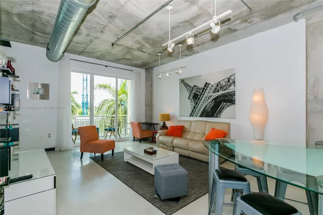 a outdoor space with furniture