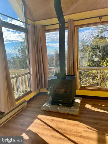 a view of a door of the house