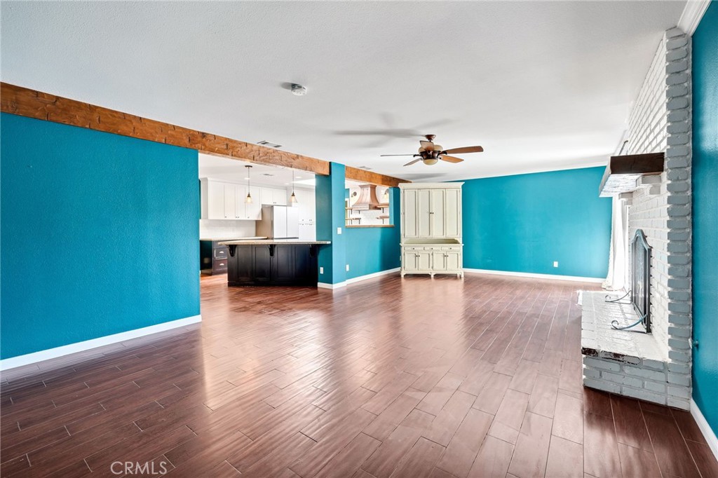 26655 Del Rosa Drive Hemet, CA 92544 - Photo 12 of 57 a view of livingroom with furniture and wooden floor