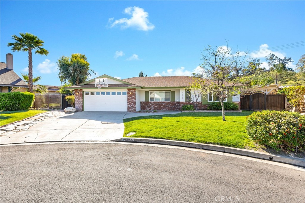 26655 Del Rosa Drive Hemet, CA 92544 - Photo 3 of 57 a view of house with outdoor space and swimming pool
