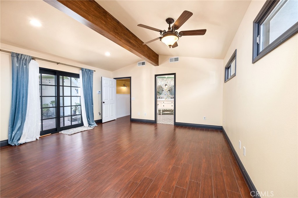 26655 Del Rosa Drive Hemet, CA 92544 - Photo 33 of 57 wooden floor in an empty room with a window