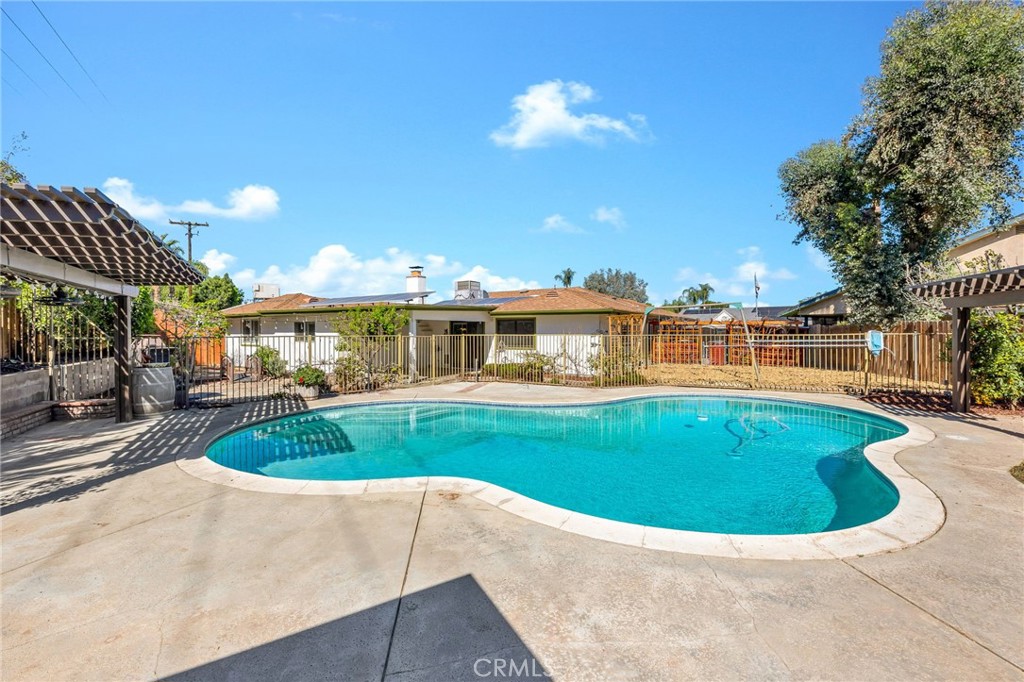 26655 Del Rosa Drive Hemet, CA 92544 - Photo 47 of 57 a view of a house with swimming pool