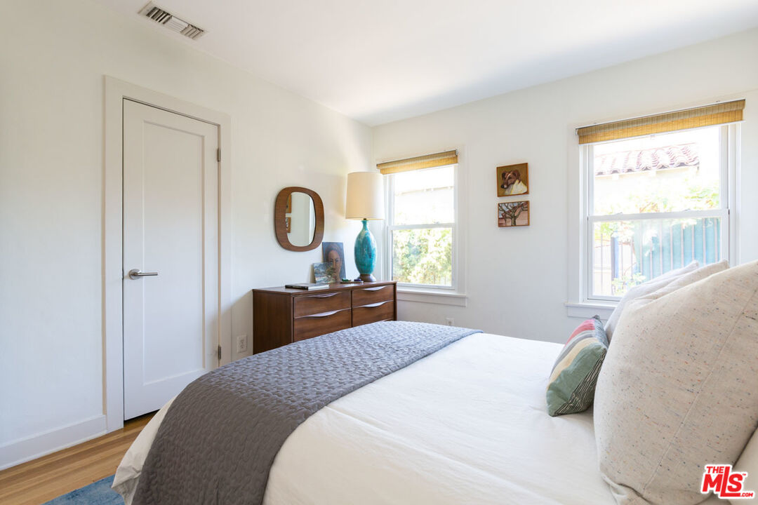 3407 Madera Avenue Los Angeles, CA 90039 - Photo 14 of 46 a bedroom with a bed and a window