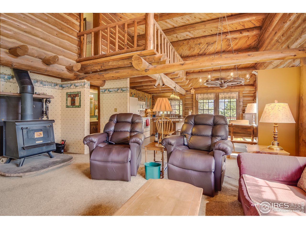 49 Moose Road Lyons, CO 80540 - Photo 25 of 40 a living room with furniture