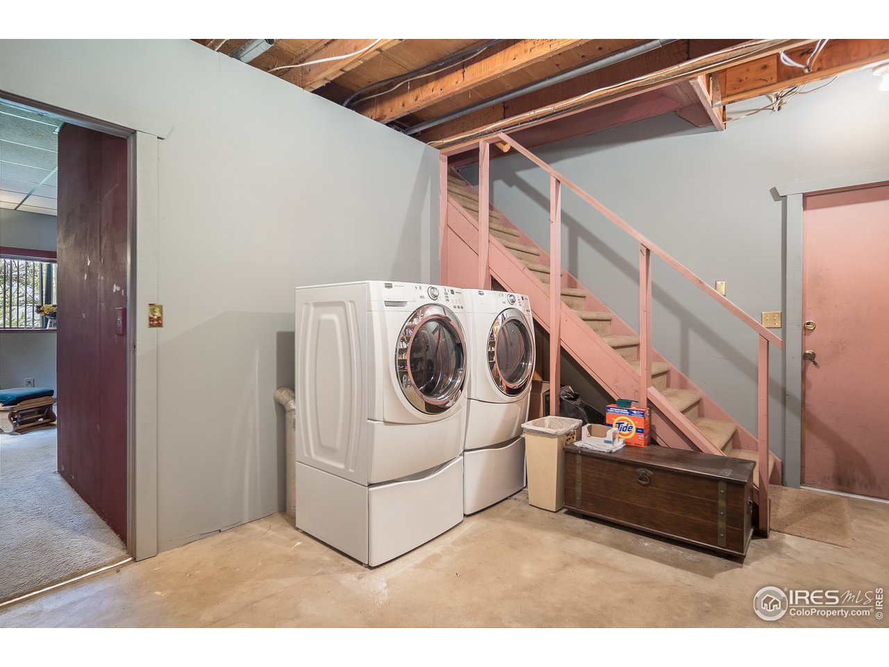 49 Moose Road Lyons, CO 80540 - Photo 39 of 40 a utility room with dryer and washer
