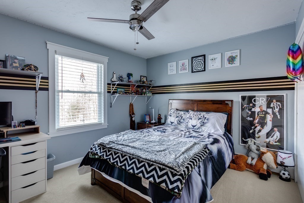 16 Vinton Road Holland, MA 01521 - Photo 18 of 32 a bedroom with a bed and a window