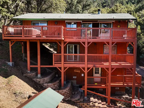 a front view of a house with balcony