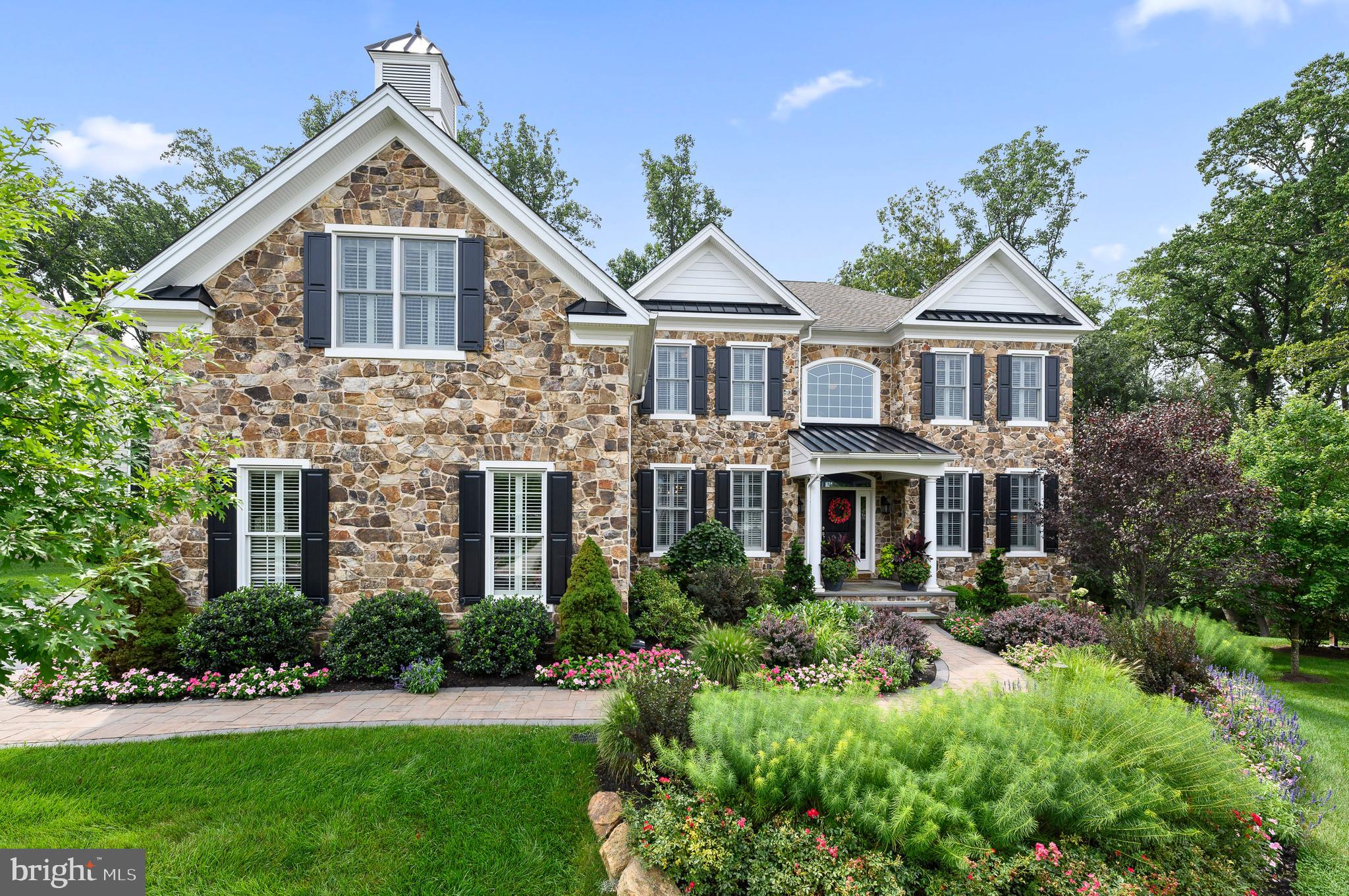 3910 Lewis Run Road Newtown Square, PA 19073 - Photo 1 of 36 Exterior front with stone facade