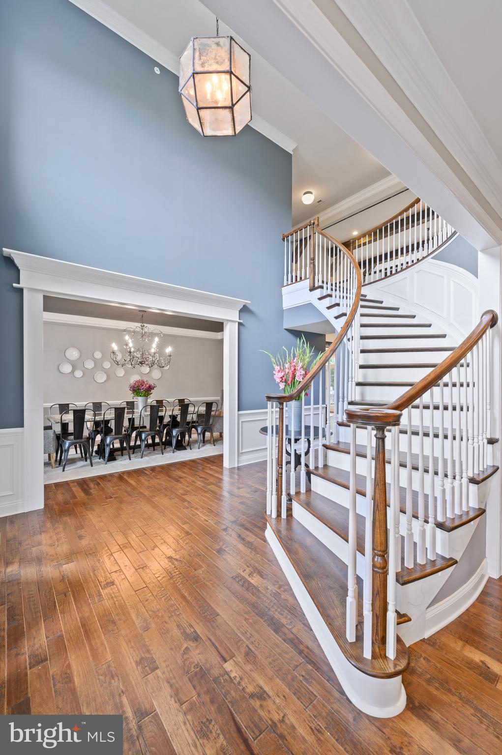 3910 Lewis Run Road Newtown Square, PA 19073 - Photo 19 of 36 Beautiful curved stairs
