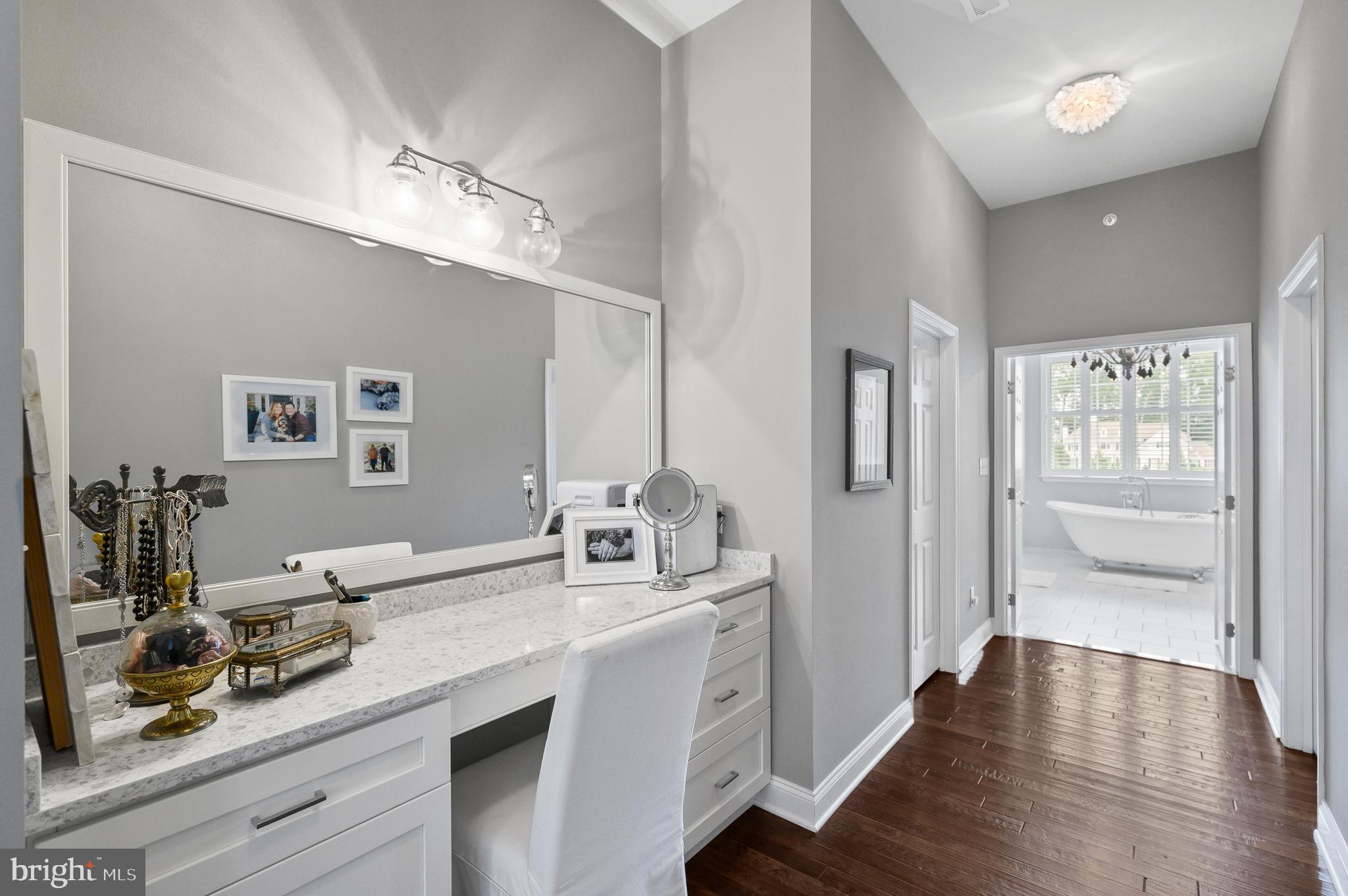 3910 Lewis Run Road Newtown Square, PA 19073 - Photo 22 of 36 Primary suite bath with separate dressing vanity