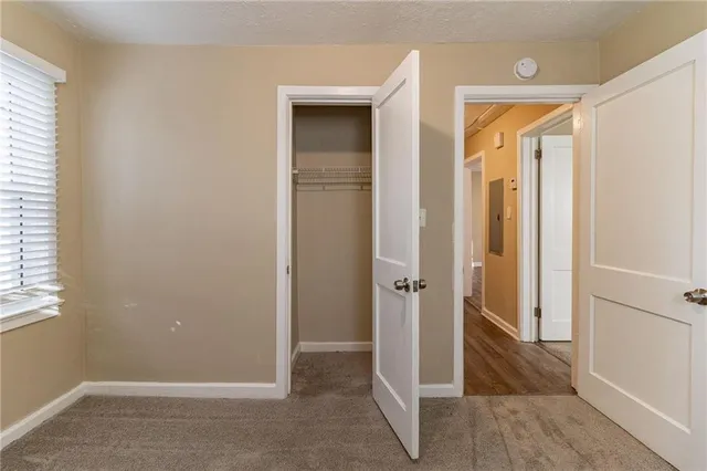 a view of bathroom with a shower