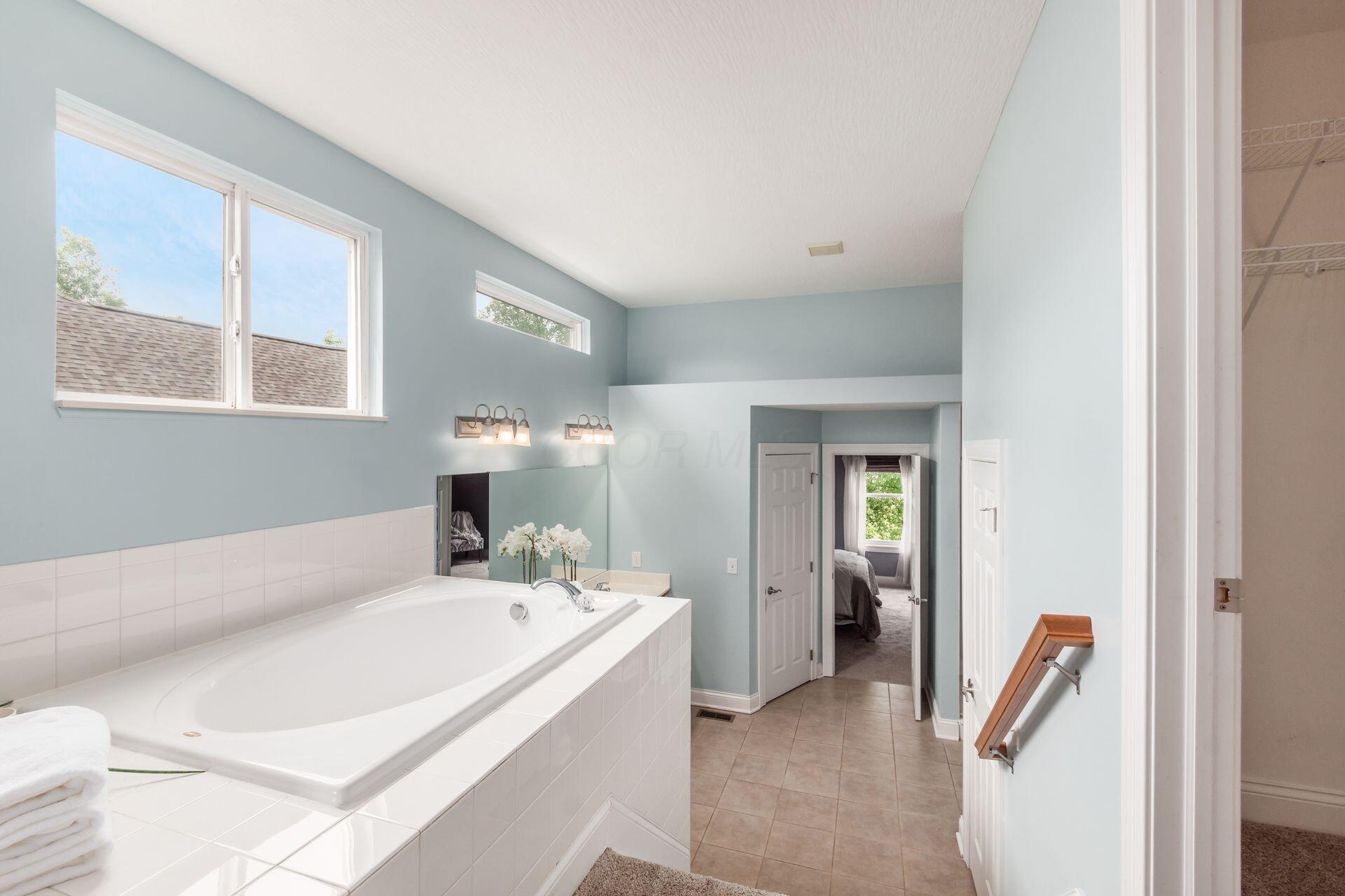 2467 Roe Drive Lewis Center, OH 43035 - Photo 26 of 50 Enjoy the garden tub and all the natural light.