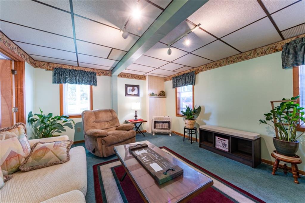 222 Reis Run Road Pittsburgh, PA 15237 - Photo 6 of 25 a living room with furniture and a potted plant