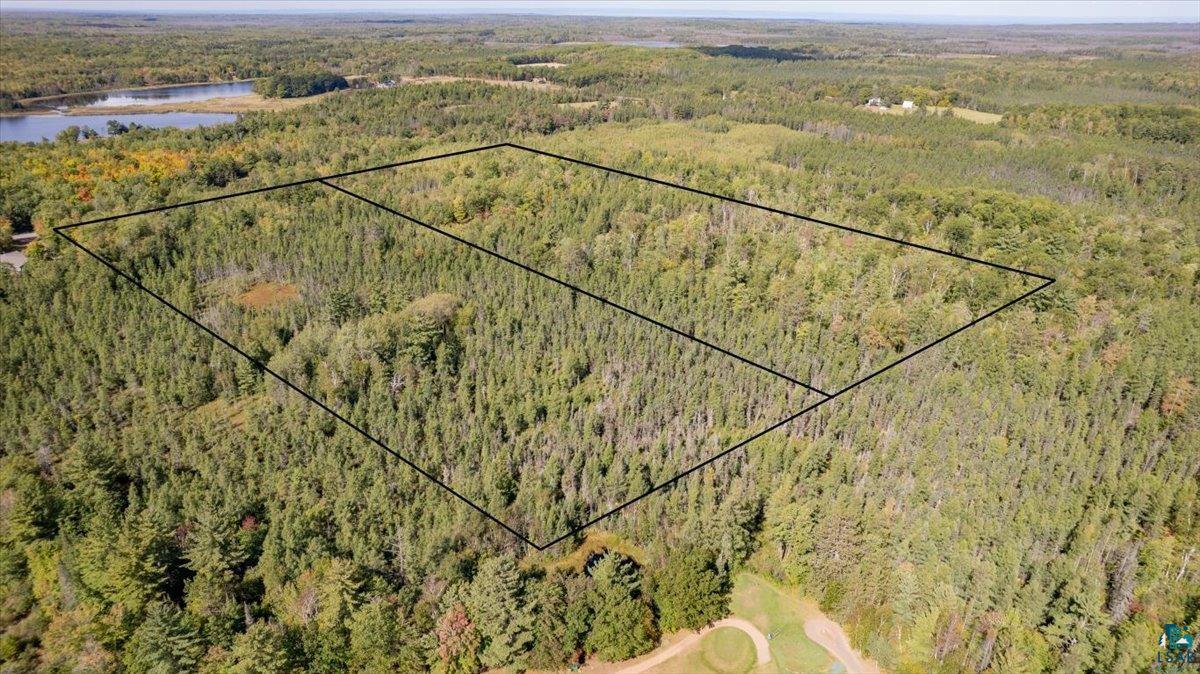 74-xxd South Hallberg Road Lake Nebagamon, WI 54849 - Photo 8 of 8 Birds eye view of property with a water view