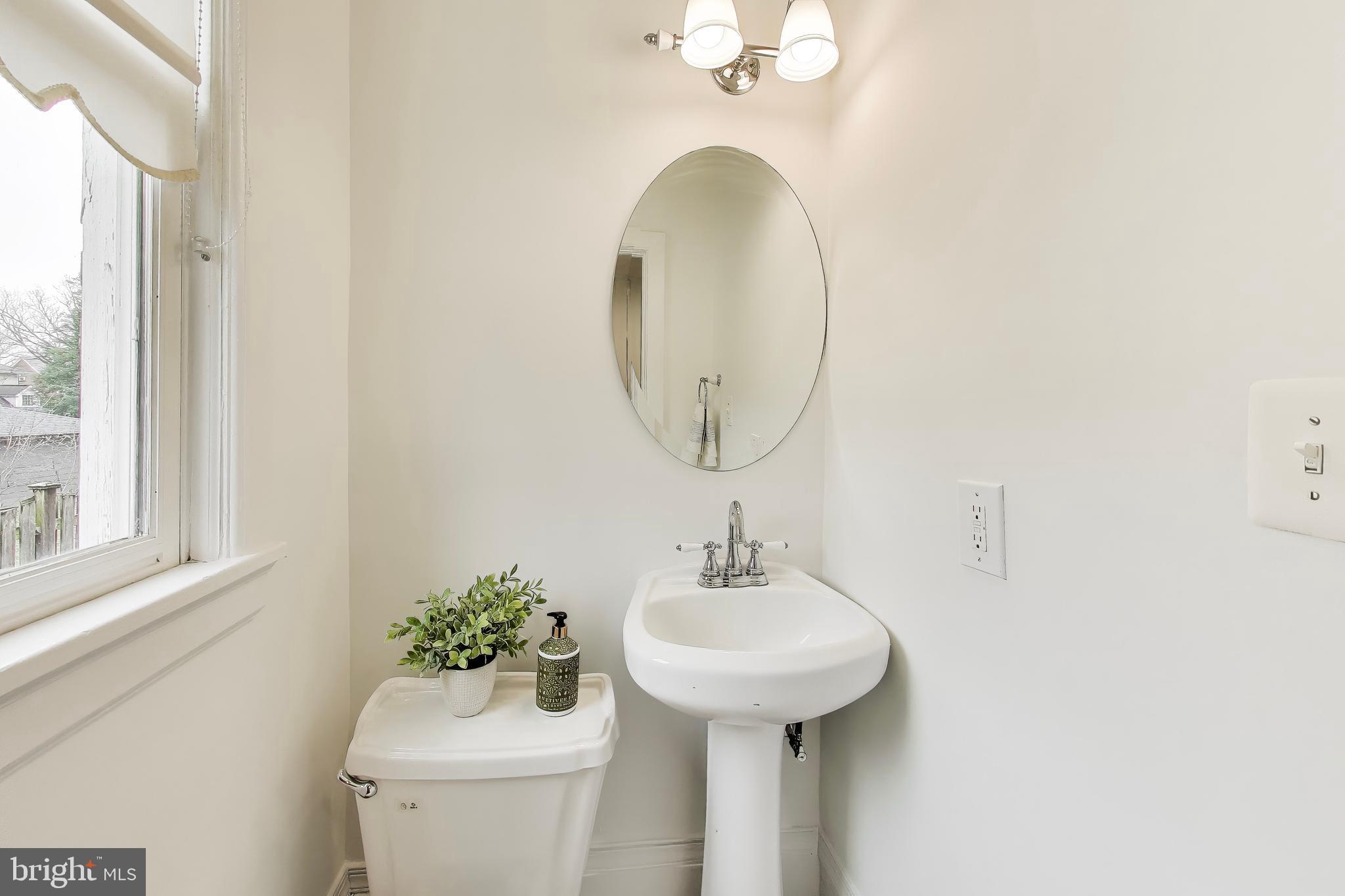 612 Butternut Street Northwest Washington, DC 20012 - Photo 16 of 52 Main floor powder room