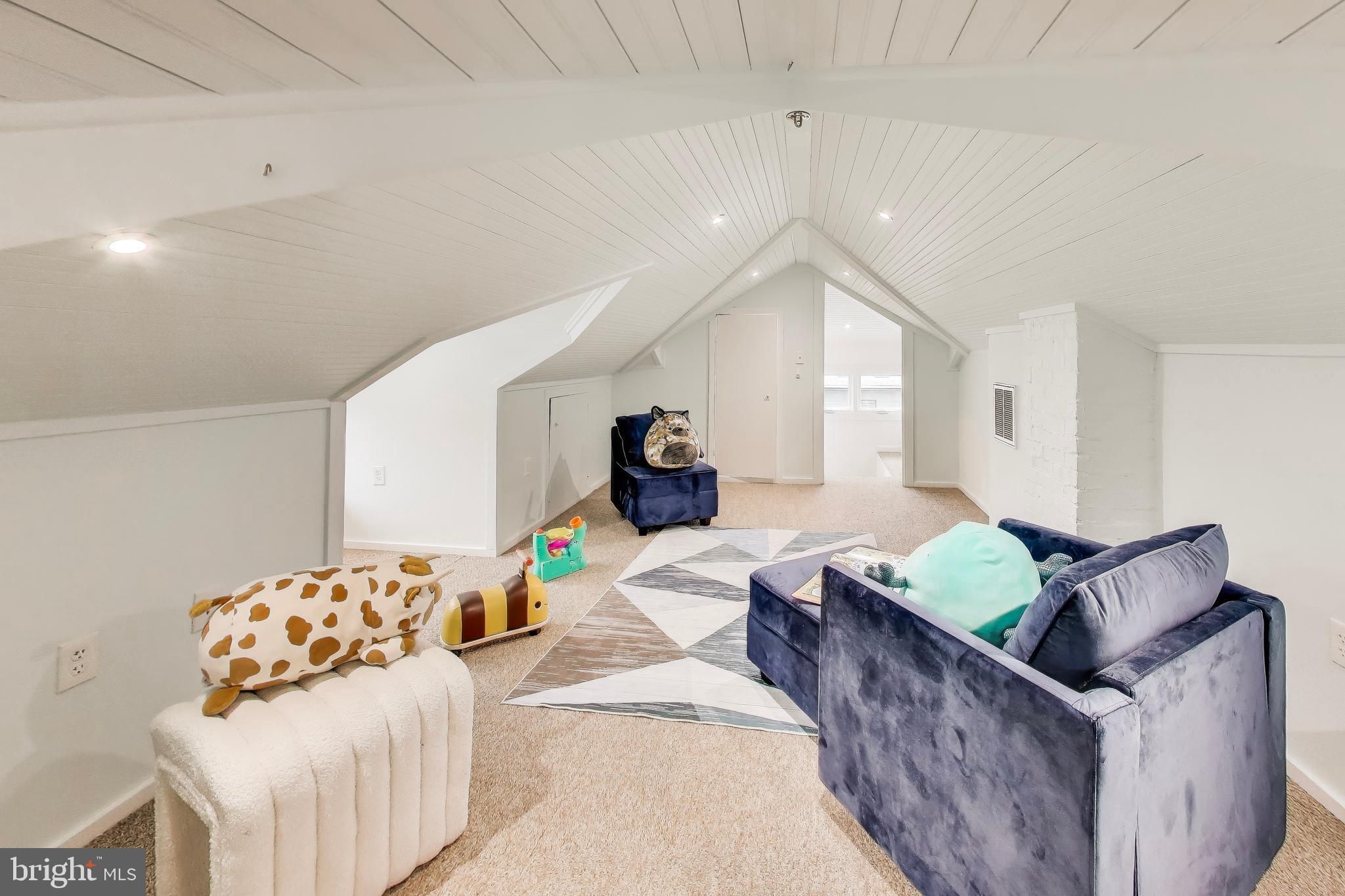 612 Butternut Street Northwest Washington, DC 20012 - Photo 28 of 52 attic bedroom, playroom or office