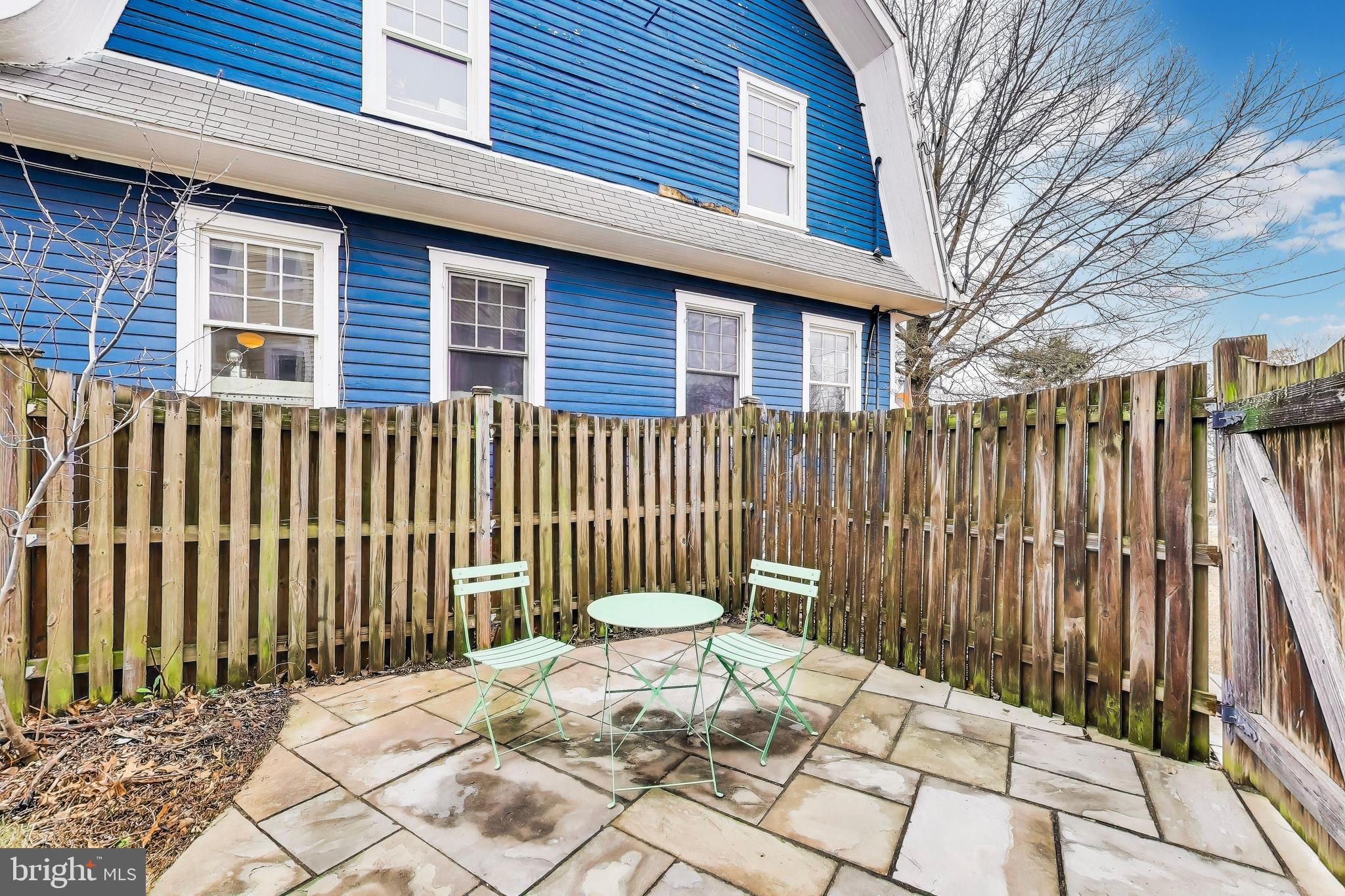 612 Butternut Street Northwest Washington, DC 20012 - Photo 38 of 52 fenced in rear yard with patio