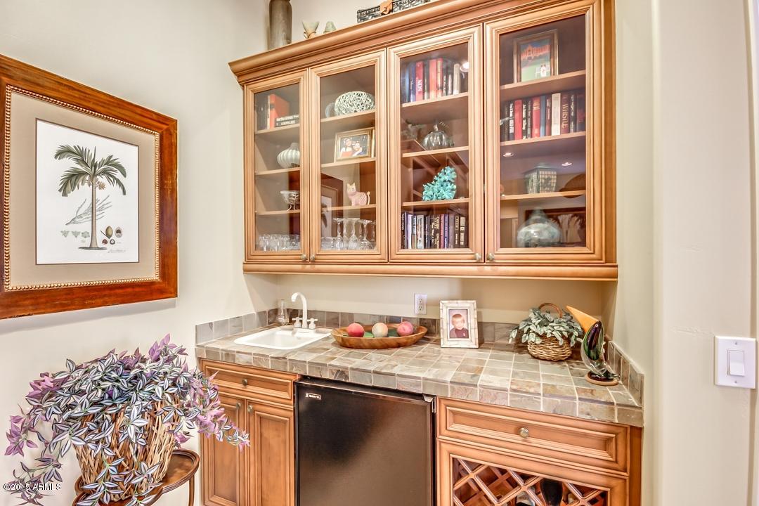4575 East Desperado Road Gilbert, AZ 85297 - Photo 48 of 81 Wet Bar & Wine Fridge