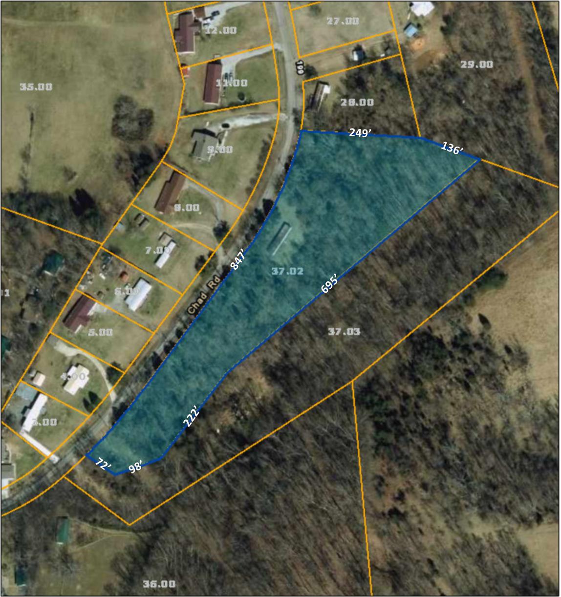 136 Chad Road Jefferson City, TN 37760 - Photo 1 of 5 Aerial Map