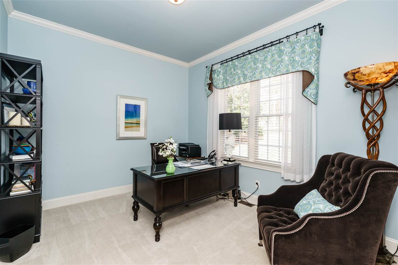 2000 Angelwing Court Raleigh, NC 27613 - Photo 13 of 25 Office or Guest Suite has Full Bath and Closet Studio/Study/Office